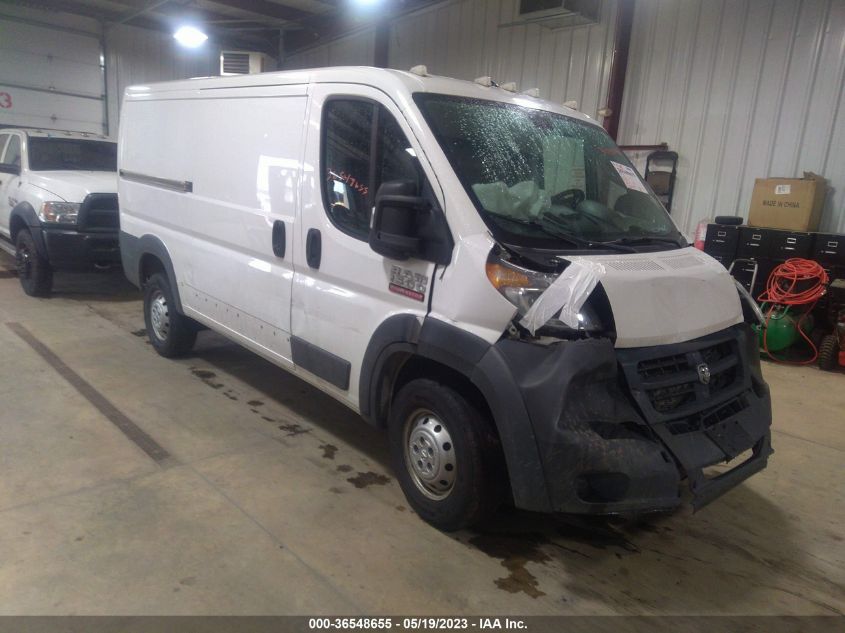 2017 RAM PROMASTER CARGO VAN - 3C6TRVAG2HE543629