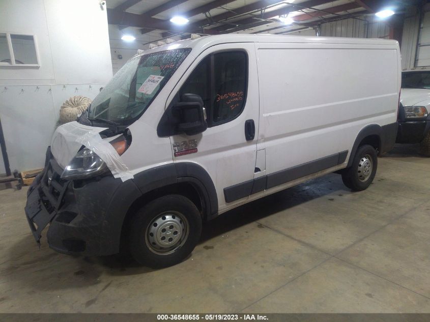 2017 RAM PROMASTER CARGO VAN - 3C6TRVAG2HE543629