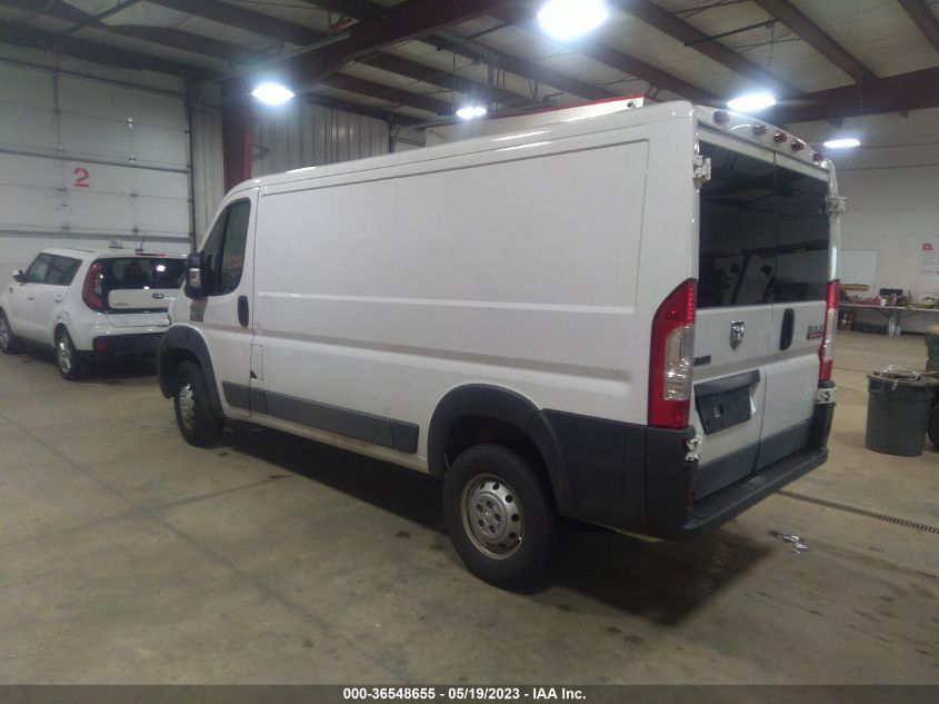 2017 RAM PROMASTER CARGO VAN - 3C6TRVAG2HE543629