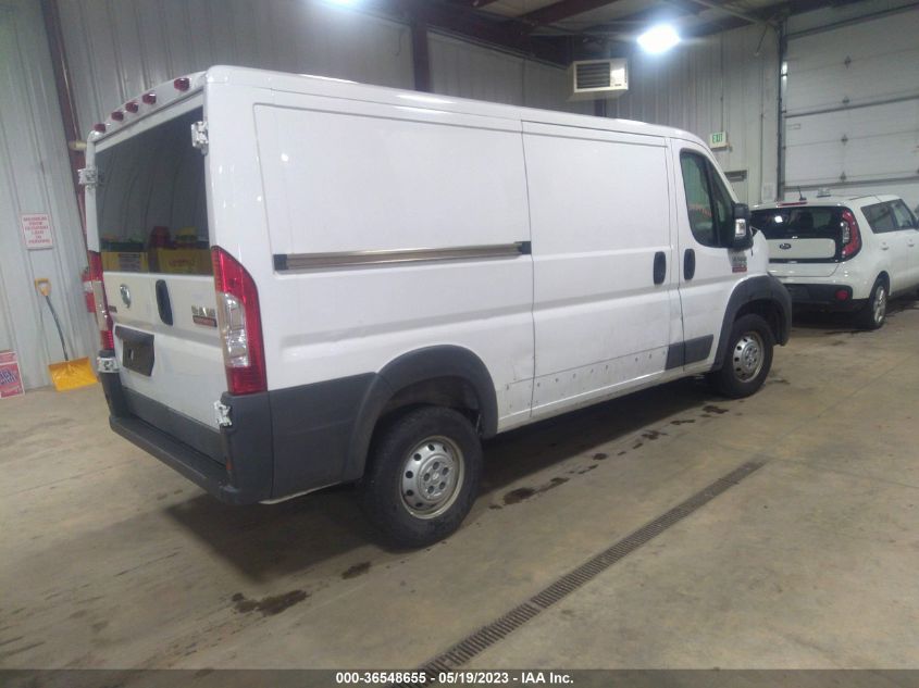 2017 RAM PROMASTER CARGO VAN - 3C6TRVAG2HE543629