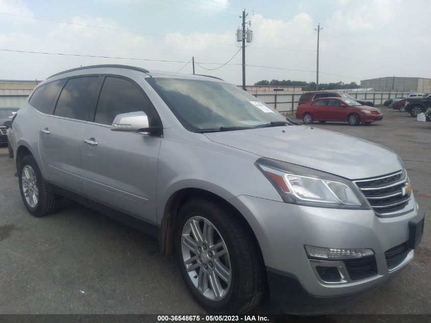 2015 CHEVROLET TRAVERSE LT - 1GNKRGKD5FJ306550