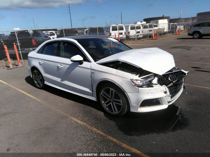 2019 AUDI A3 SEDAN PREMIUM PLUS - WAUGUGFFXKA094292