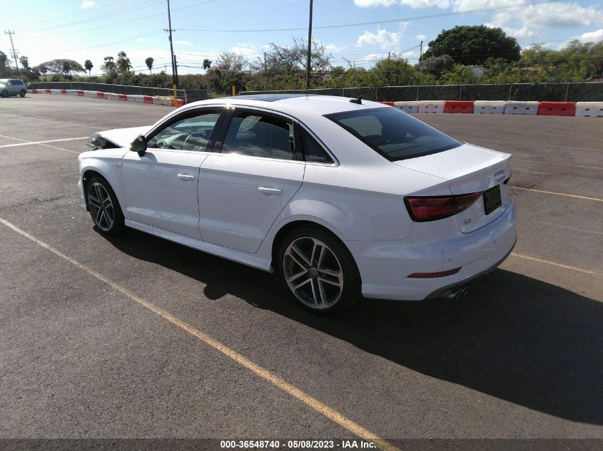 2019 AUDI A3 SEDAN PREMIUM PLUS - WAUGUGFFXKA094292