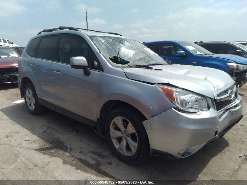 2016 SUBARU FORESTER 2.5I LIMITED - JF2SJARCXGH510538