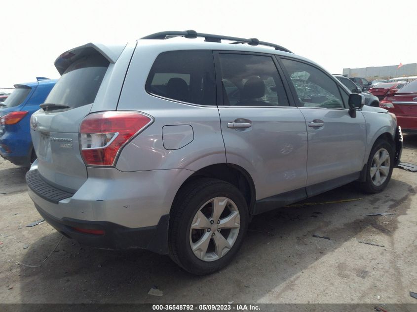 2016 SUBARU FORESTER 2.5I LIMITED - JF2SJARCXGH510538