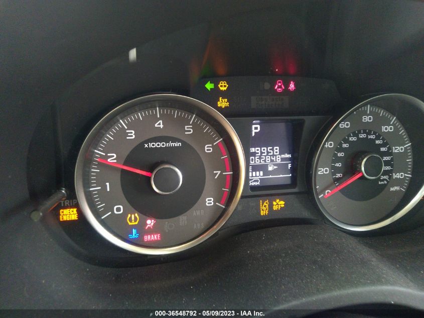 2016 SUBARU FORESTER 2.5I LIMITED - JF2SJARCXGH510538