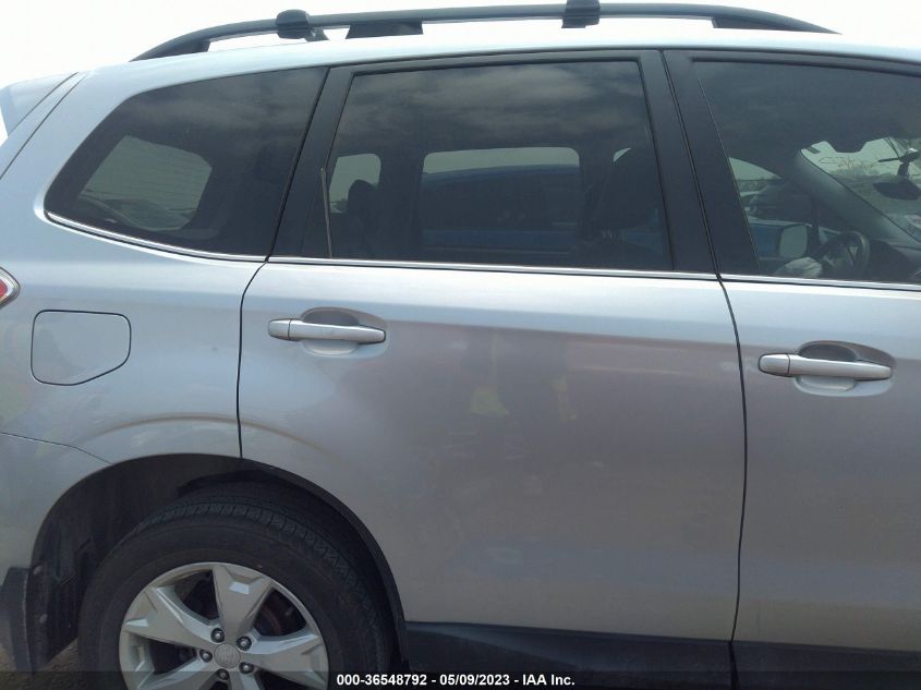 2016 SUBARU FORESTER 2.5I LIMITED - JF2SJARCXGH510538