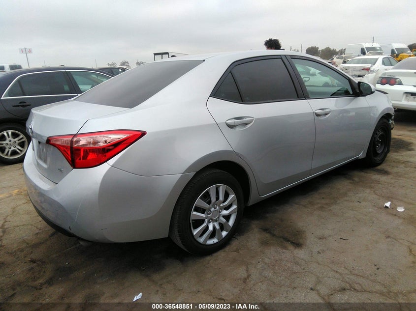 VIN 2T1BURHE7JC051147 2018 TOYOTA COROLLA L/LE/XLE/SE/XSE