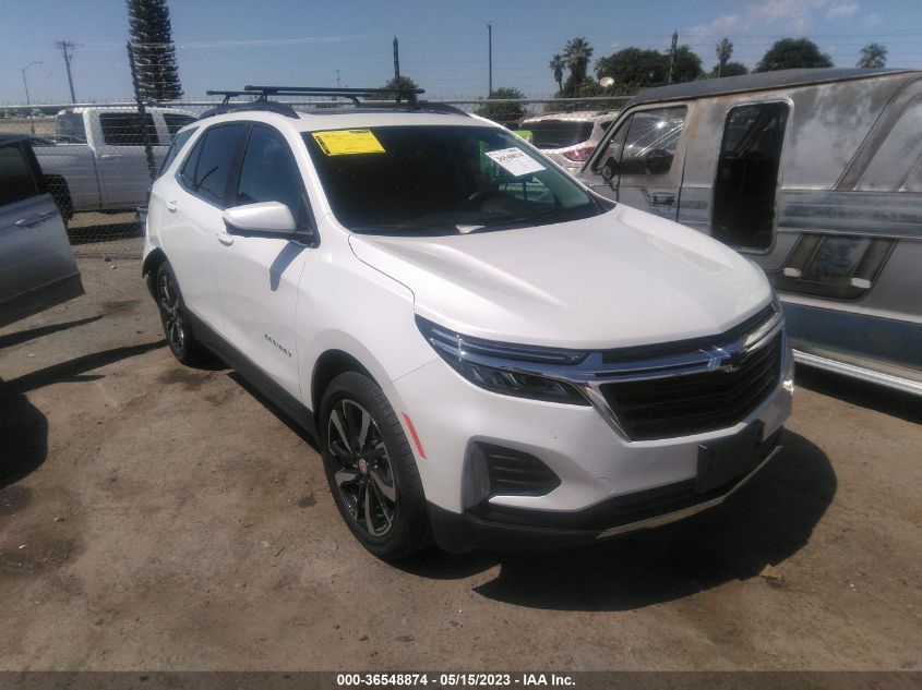 2022 CHEVROLET EQUINOX LT - 3GNAXUEV2NL227784