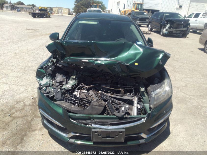 2015 CHEVROLET CRUZE LT - 1G1PC5SB6F7207311