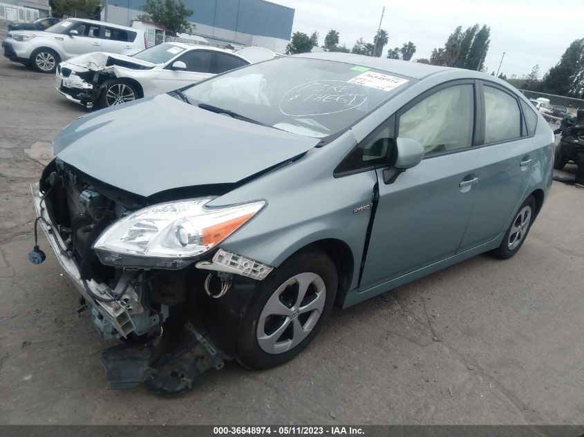 2015 TOYOTA PRIUS FOUR - JTDKN3DU0F1990045