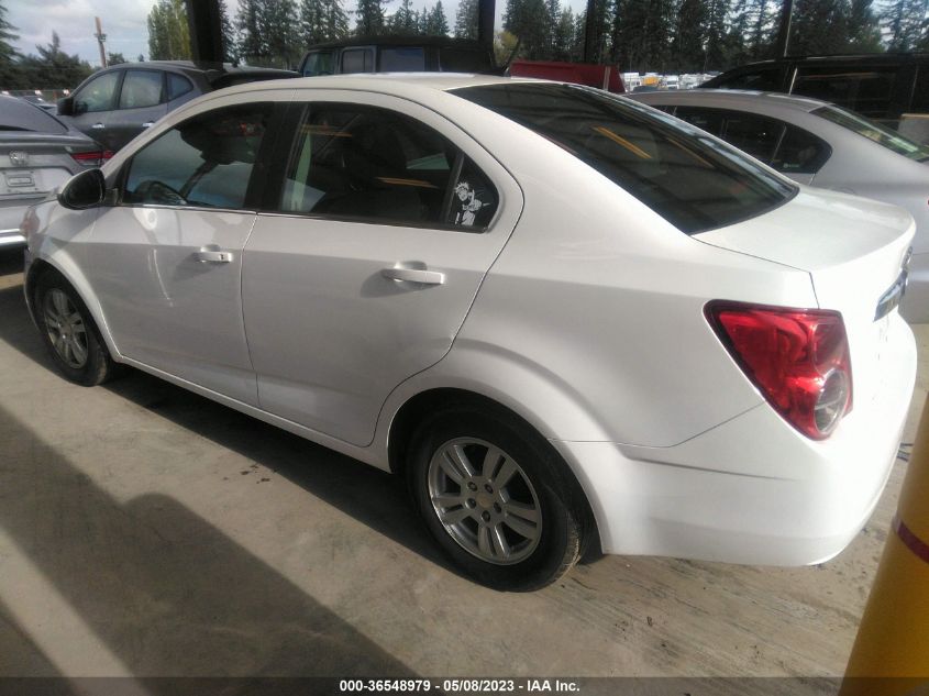 2013 CHEVROLET SONIC LT - 1G1JC5SG3D4209971