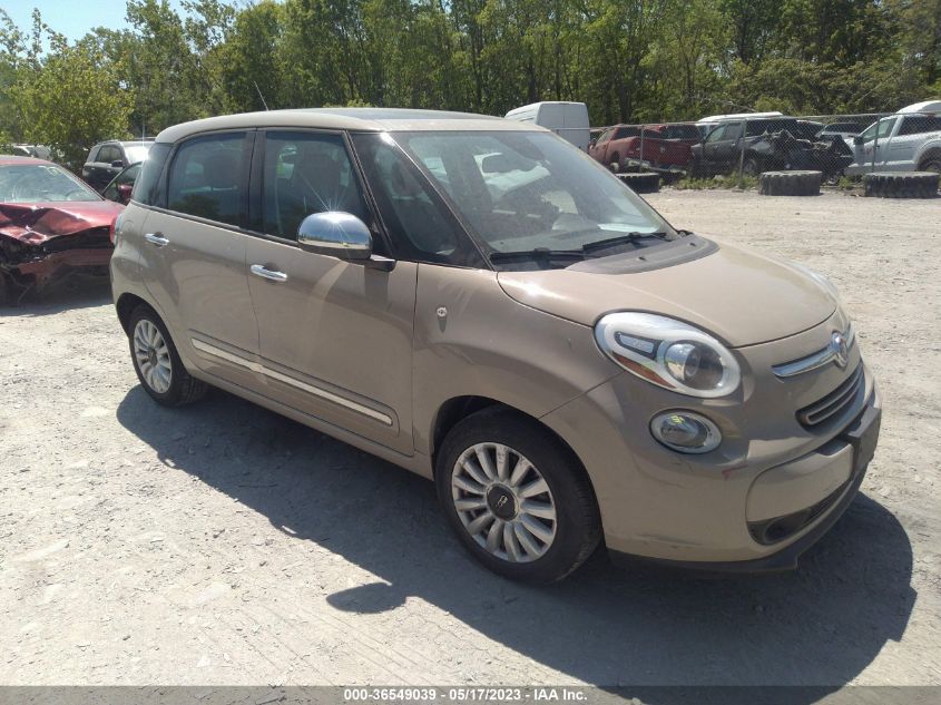 2015 FIAT 500L LOUNGE - ZFBCFACH9FZ036652