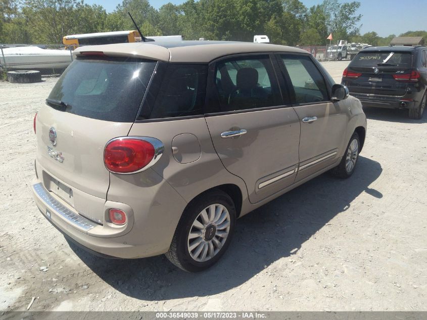 2015 FIAT 500L LOUNGE - ZFBCFACH9FZ036652