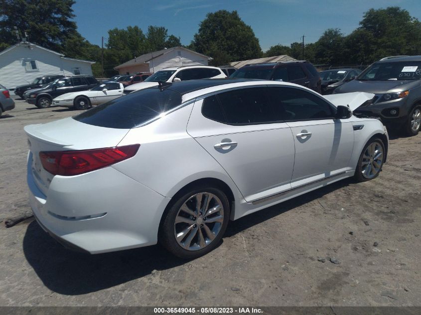 2015 KIA OPTIMA SXL TURBO - 5XXGR4A67FG393162