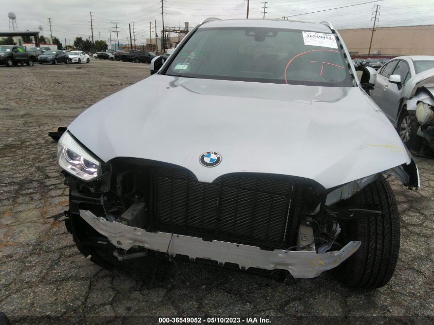 2019 BMW X3 XDRIVE30I - 5UXTR9C58KLR07254