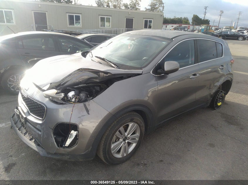 VIN KNDPM3AC0H7053555 2017 KIA SPORTAGE LX