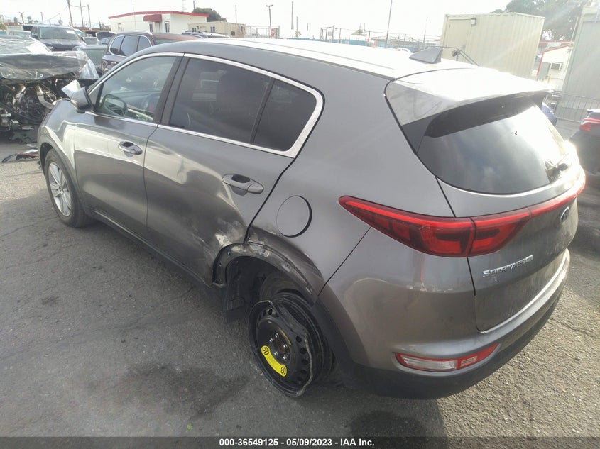 VIN KNDPM3AC0H7053555 2017 KIA SPORTAGE LX