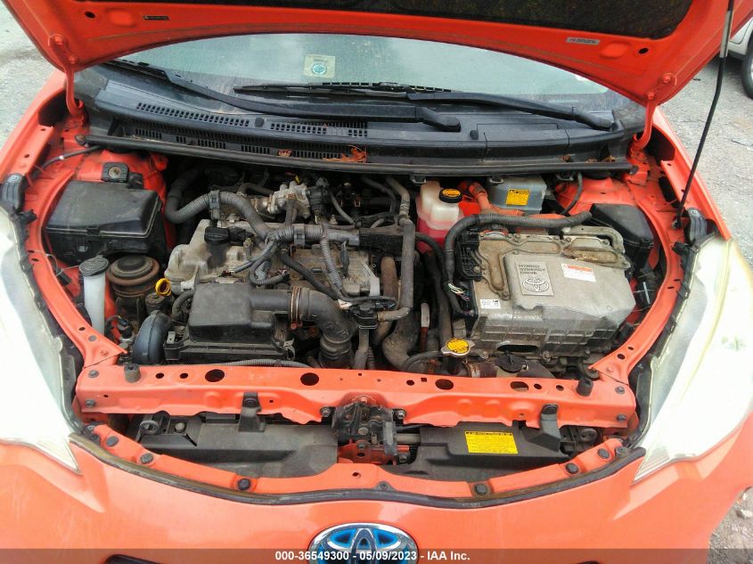 2013 TOYOTA PRIUS C ONE/TWO/THREE/FOUR - JTDKDTB33D1032771