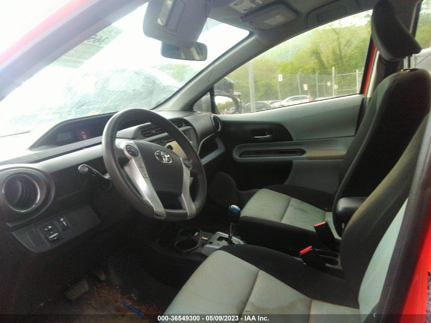 2013 TOYOTA PRIUS C ONE/TWO/THREE/FOUR - JTDKDTB33D1032771
