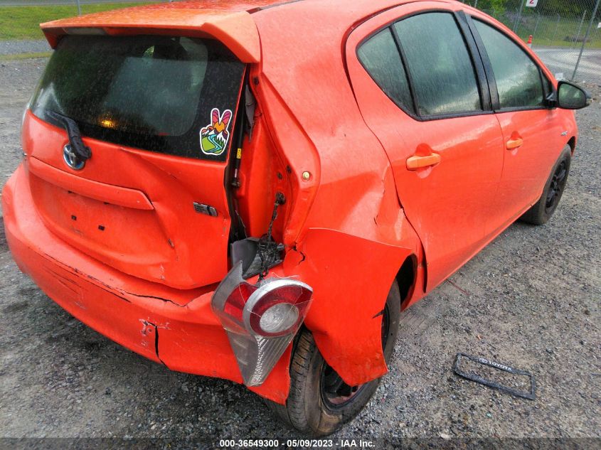 2013 TOYOTA PRIUS C ONE/TWO/THREE/FOUR - JTDKDTB33D1032771