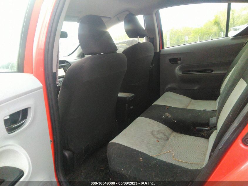2013 TOYOTA PRIUS C ONE/TWO/THREE/FOUR - JTDKDTB33D1032771