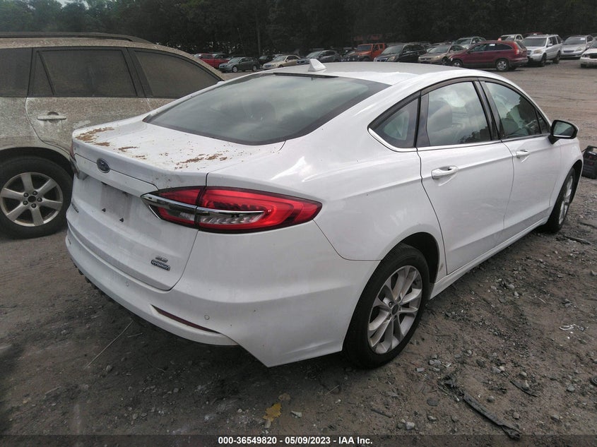 VIN 3FA6P0LU7LR195223 2020 FORD FUSION HYBRID SE