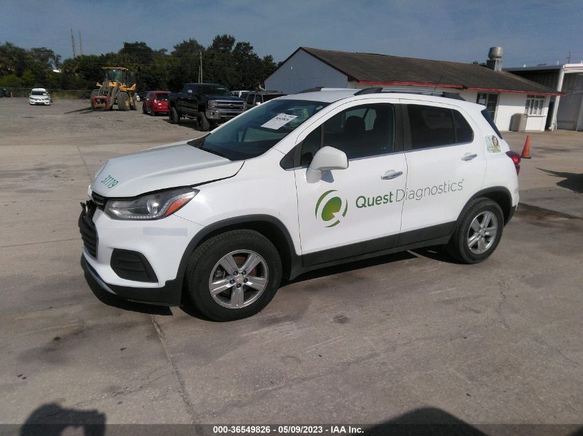 2017 CHEVROLET TRAX LT - 3GNCJLSB3HL268380