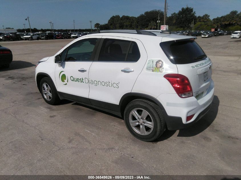 2017 CHEVROLET TRAX LT - 3GNCJLSB3HL268380