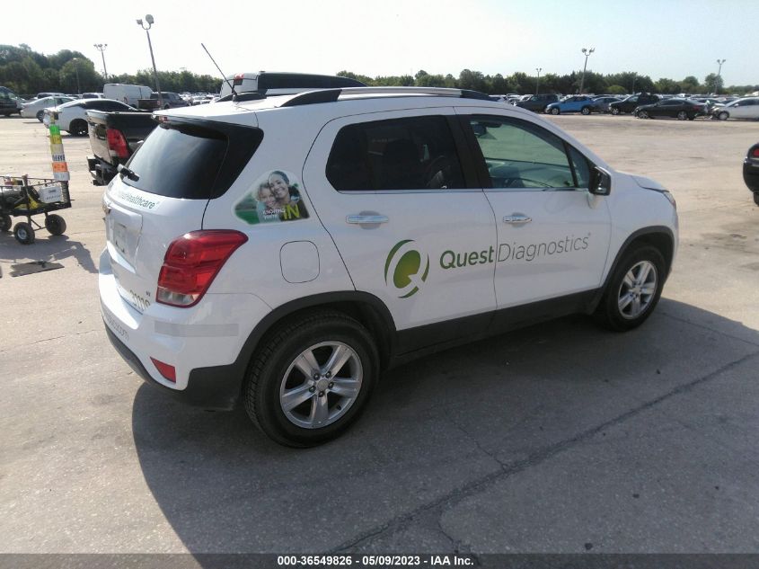 2017 CHEVROLET TRAX LT - 3GNCJLSB3HL268380