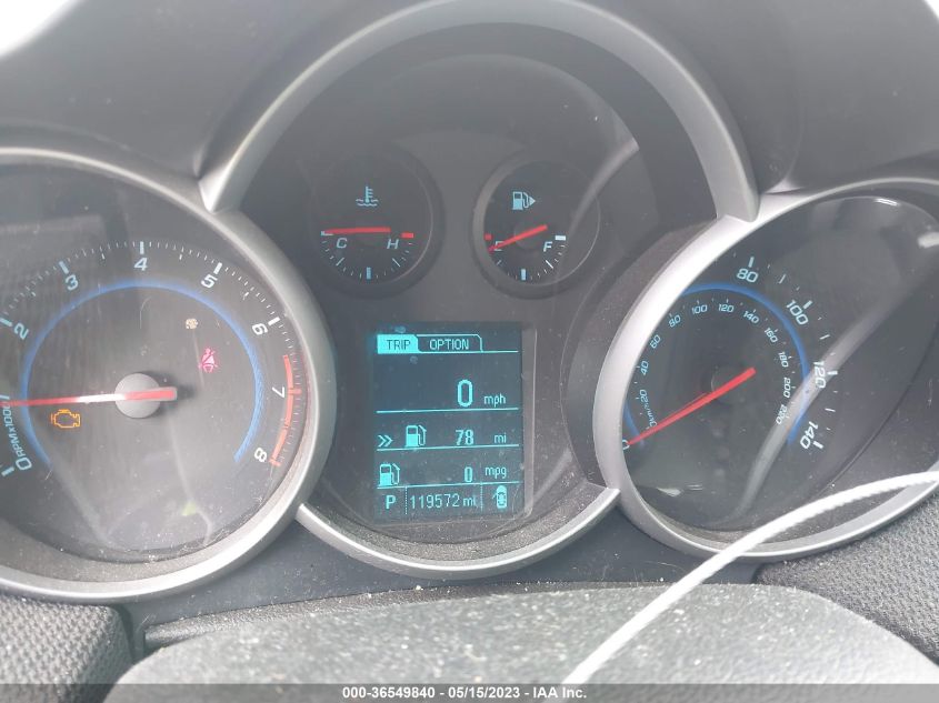 2013 CHEVROLET CRUZE 2LT - 1G1PE5SB4D7103178