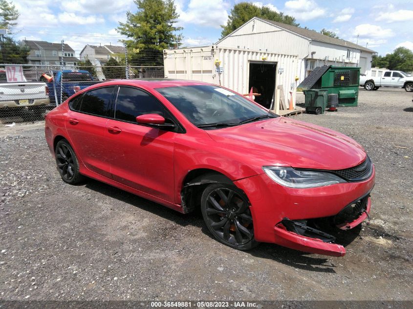 2016 CHRYSLER 200 S - 1C3CCCDG8GN174915