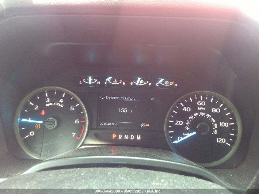 2018 FORD F-150 XL/XLT/LARIAT - 1FTFX1E55JFB07740