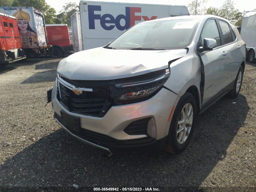 2022 CHEVROLET EQUINOX LT - 3GNAXJEV2NL217173