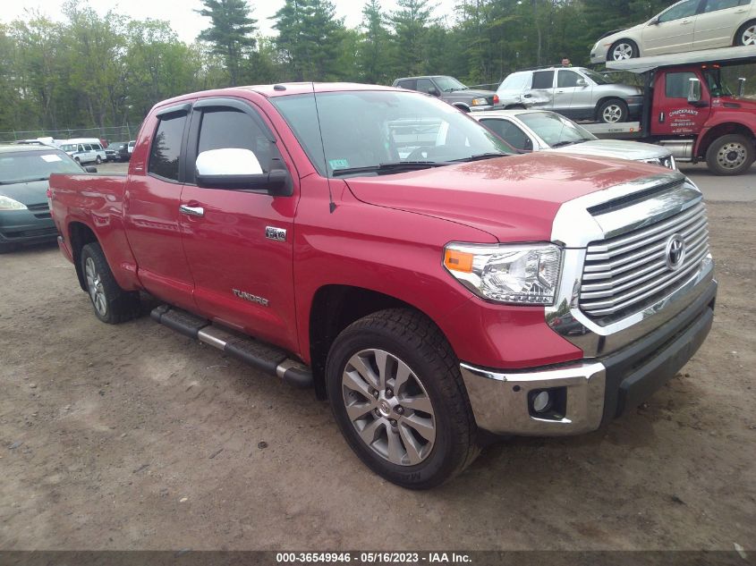 2016 TOYOTA TUNDRA 4WD TRUCK LTD - 5TFBY5F11GX531031