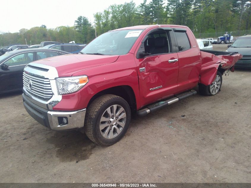 2016 TOYOTA TUNDRA 4WD TRUCK LTD - 5TFBY5F11GX531031
