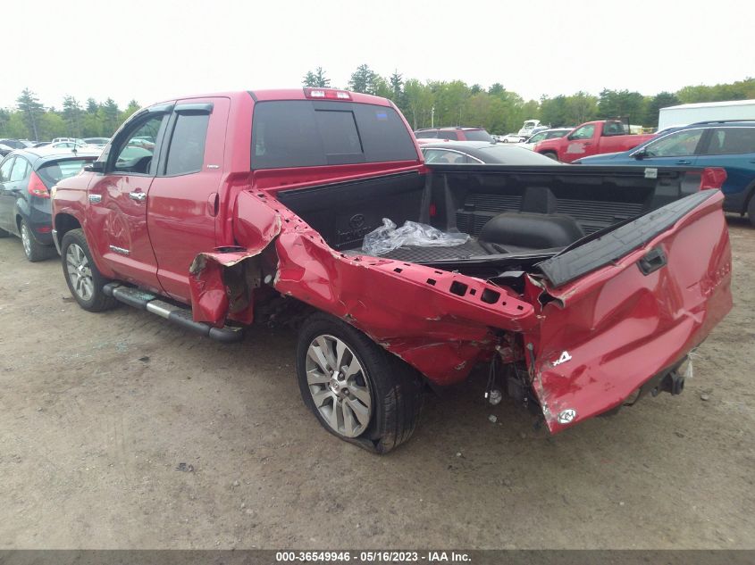 2016 TOYOTA TUNDRA 4WD TRUCK LTD - 5TFBY5F11GX531031