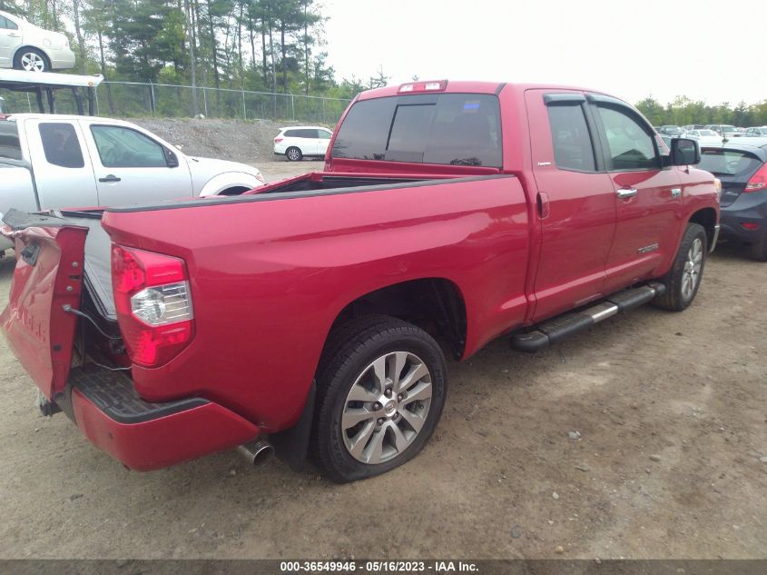 2016 TOYOTA TUNDRA 4WD TRUCK LTD - 5TFBY5F11GX531031