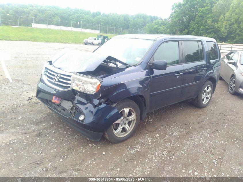 2014 HONDA PILOT EX-L - 5FNYF4H54EB047548