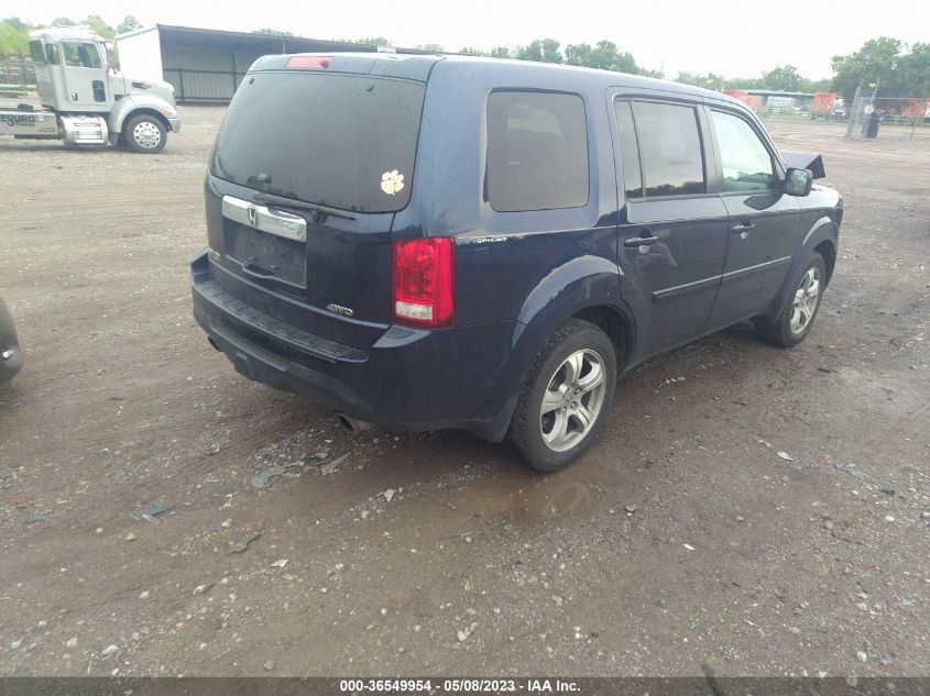 2014 HONDA PILOT EX-L - 5FNYF4H54EB047548