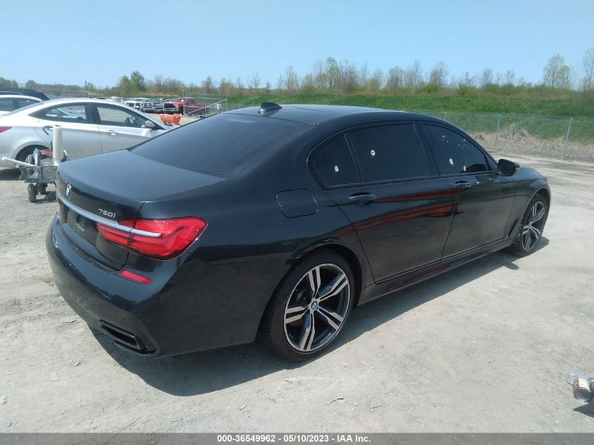 2016 BMW 7 SERIES 750I XDRIVE - WBA7F2C54GG419466