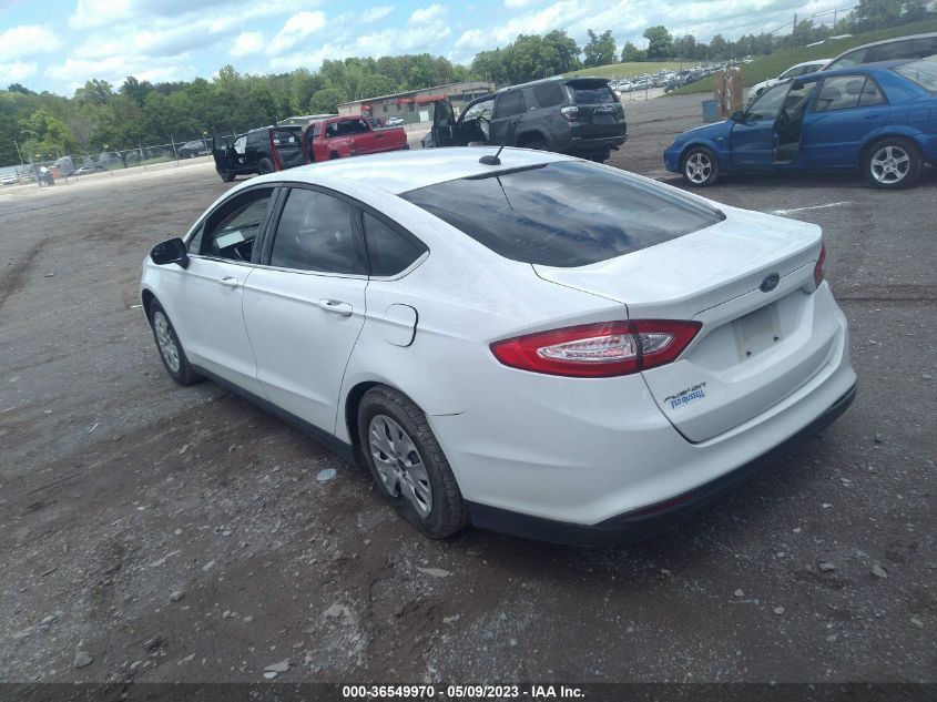 2014 FORD FUSION S - 1FA6P0G74E5365631