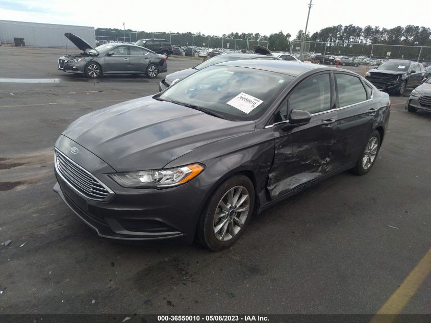 2017 FORD FUSION SE - 3FA6P0H74HR377293