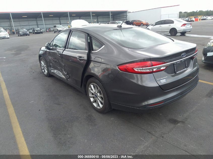 2017 FORD FUSION SE - 3FA6P0H74HR377293