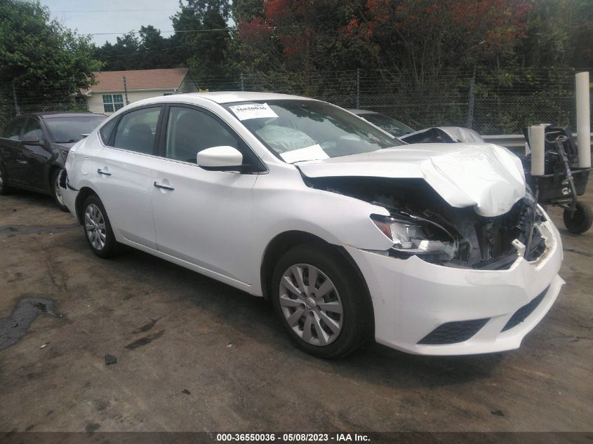 2016 NISSAN SENTRA SR/SL/S/SV/FE+ S - 3N1AB7APXGY220722