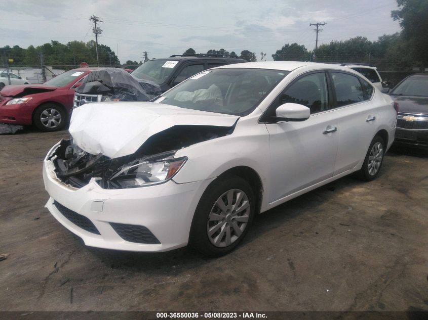 2016 NISSAN SENTRA SR/SL/S/SV/FE+ S - 3N1AB7APXGY220722