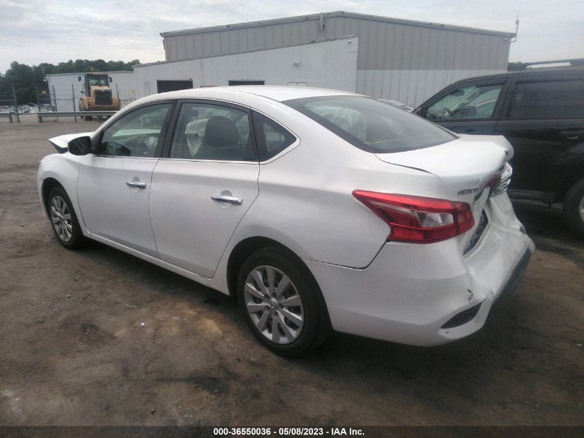 2016 NISSAN SENTRA SR/SL/S/SV/FE+ S - 3N1AB7APXGY220722