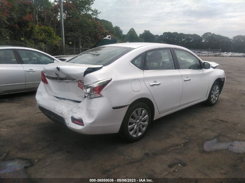 2016 NISSAN SENTRA SR/SL/S/SV/FE+ S - 3N1AB7APXGY220722