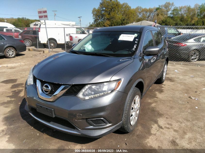 2016 NISSAN ROGUE S - KNMAT2MV3GP623112