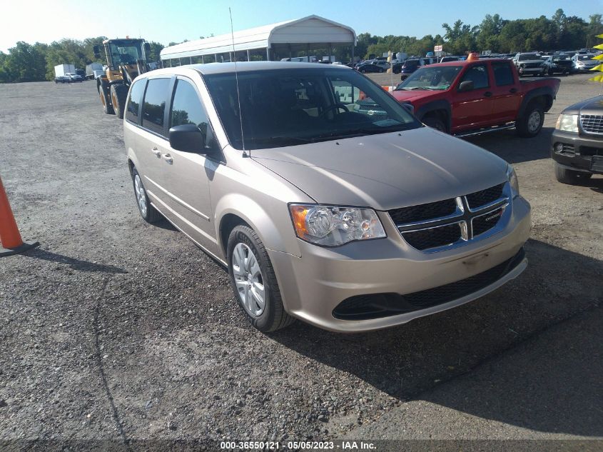 2015 DODGE GRAND CARAVAN SE - 2C4RDGBG4FR533207